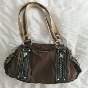 FRANCO SARTO Brown Satchel Handbag